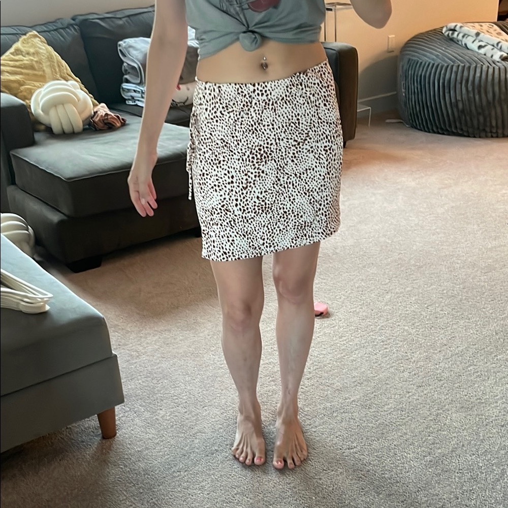 Lovely Day Black and White Pencil Skirt